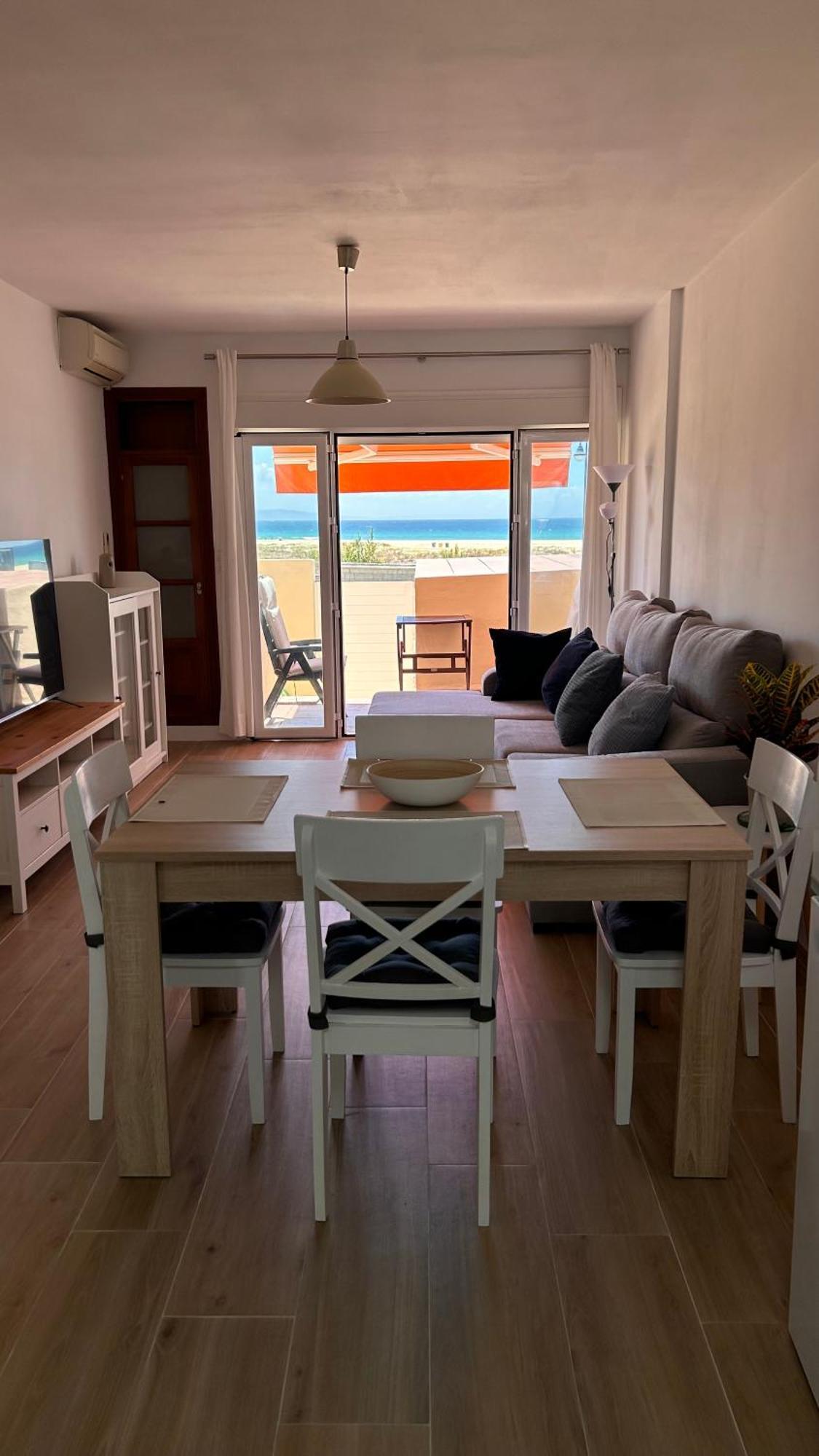 Apartamento Pie De Playa En Tarifa Exterior foto