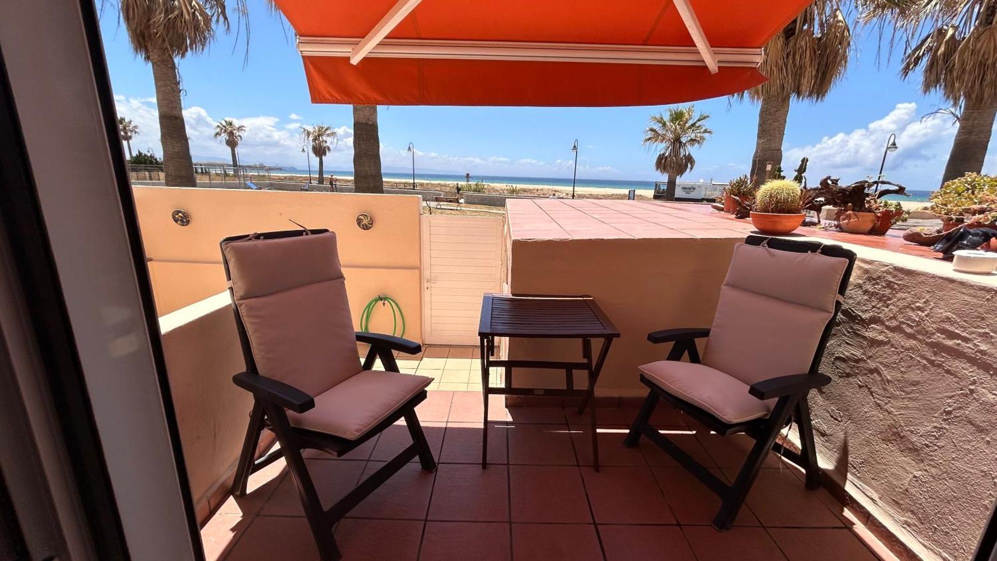 Apartamento Pie De Playa En Tarifa Exterior foto