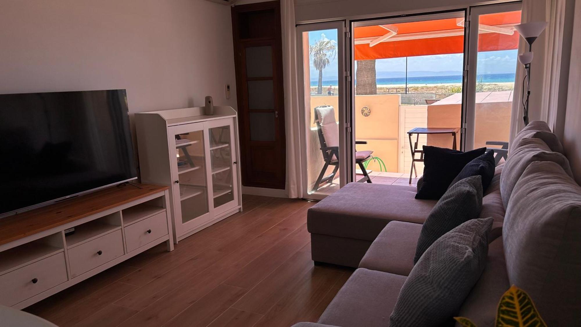 Apartamento Pie De Playa En Tarifa Exterior foto